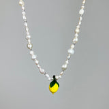 Lemon necklace 01