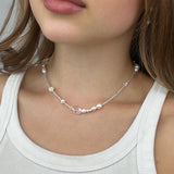 Necklace with pearls 08