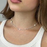 Necklace with pearls 06