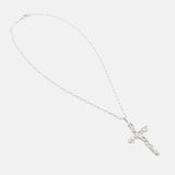 Molten Cross Necklace