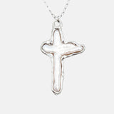 Pearl Cross Necklace 09