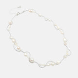 Abstract Pearl Necklace 08