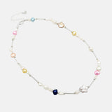 Abstract Pearl Necklace 06