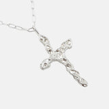 Molten Cross Necklace