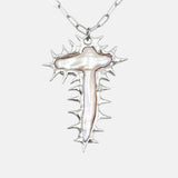 Pearl Cross Necklace 06