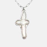 Pearl Cross Necklace 10