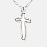 Pearl Cross Necklace 02