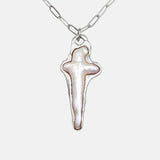 Pearl Cross Necklace 10