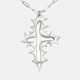 Pearl Cross Necklace 04